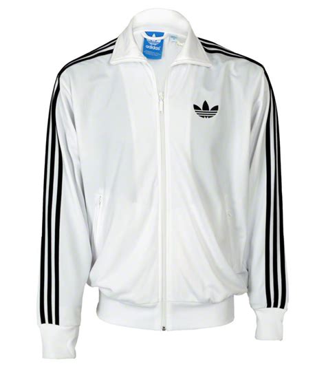 adidas jacke firebird schwarz weiß